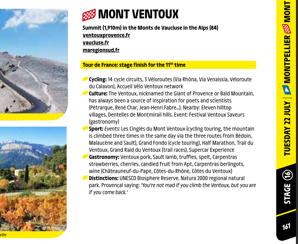 Zoomed-in Roadbook section